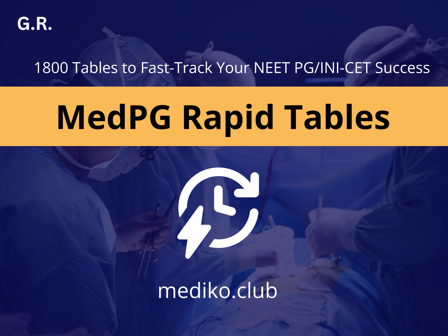 MedPG Rapid Tables