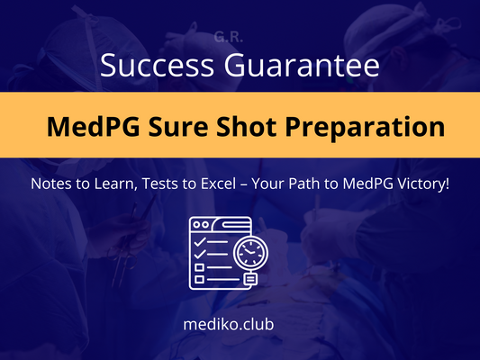 MedPG Sure Shot Preparation